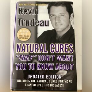 Natural Cures By Kevin Trudeau 
New York Times Best Seller 
New Hard Cover
